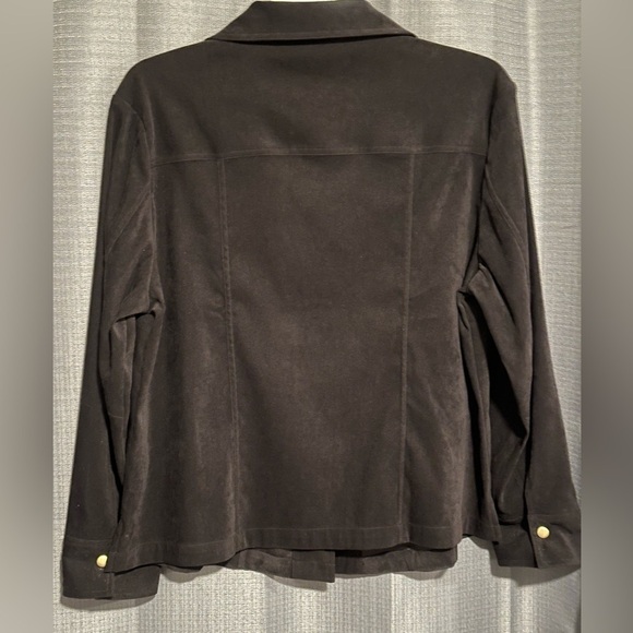 CJ Banks Velvet Dress Jacket - Picture 2 of 6